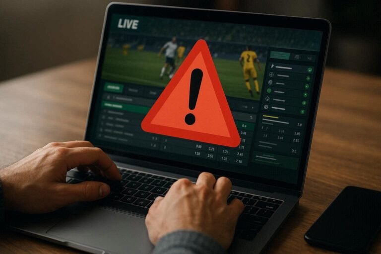 온라인 스포츠 플랫폼의 경고 신호