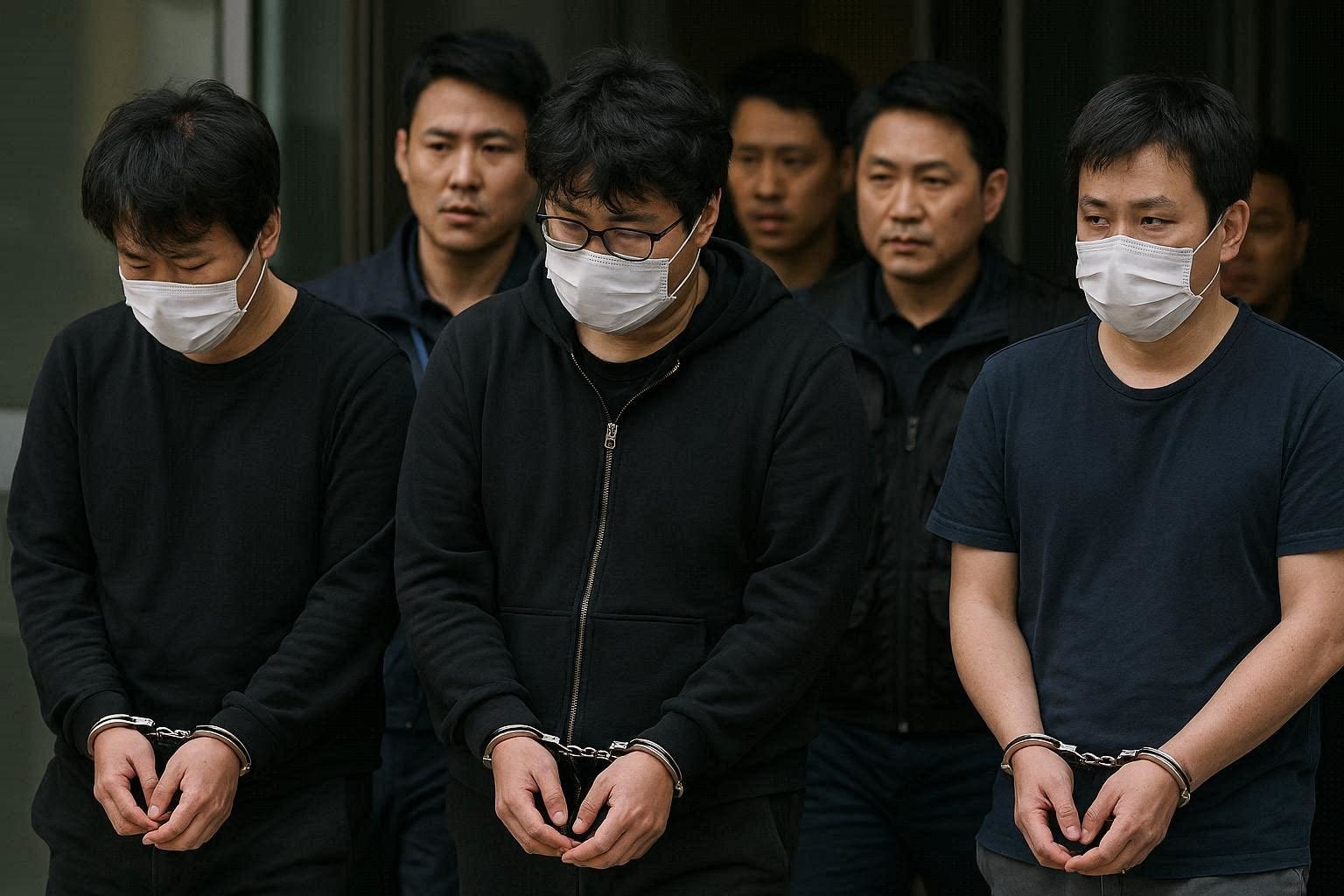 해외에서 체포된 23개 불법 플랫폼 운영 한국인 도주범